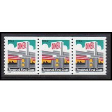 3208 25c Diner Very Fine MNH S/3 KA8802