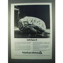 1968 American Mutual Ad - Let's Have It