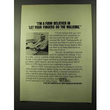 1973 Yellow Pages Ad - I'm a Firm Believer