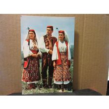 A Croatia National Costume from Vrilka area unused postcard