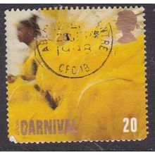 GB 1998 Woman in Yellow feathered Costume 20p Fine Used SG 2065 VGC