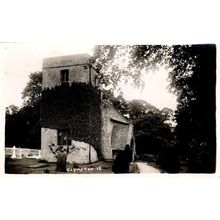 Glympton Church Oxford Real Photo Old Postcard