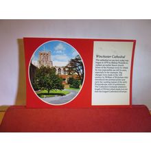 WINCHESTER CATHEDRAL HAMPSHIRE unused postcard Colourmaster =