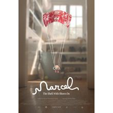Marcel the Shell with Shoes On 1 Poster Canvas Print Art Painting Decor Reprint