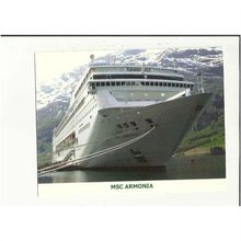 L.66 MSC Crociere MV MSC ARMONIA Postcard
