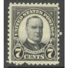639 7c William McKinley Barely Clears MNH Q1701