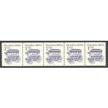 2225b 1c Omnibus Fine MNH Dry Gum PNC 3/5 R0188