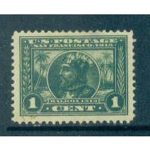 397 1c Vasco Balboa Very Fine MHR M06083