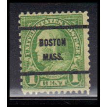 Used 632 1c Benjamin Franklin Average PreCnx KA8348