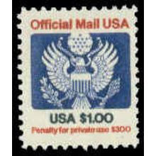 O132 $1 Eagle Fine MNH G0643