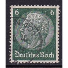 GERMANY 1933 3RD REICH HINDENBURG 6pf USED SG497B #3