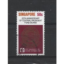 Singapore.SG383 50c "C.P.F. savings for home ownership".Fine Used.Jun25