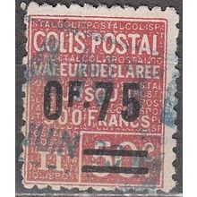 France 1928 Michel Colis Postaux 70 O Cote (2008) 1.55 € Valeur declarée