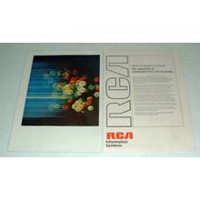 1968 RCA Spectra 70 Computer Ad - Communicate
