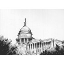 March Of Washington Black Rights Equality Protesters Arriving Postcard