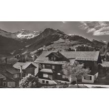 Adelboden Vereinshaus Hostel Rare Switzerland Real Photo Postcard