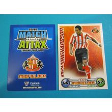 Kieran Richardson - Sunderland - Match Attax 2008/09 Football Card