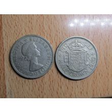 GB 1960 Elizabeth II Half Crown Coin