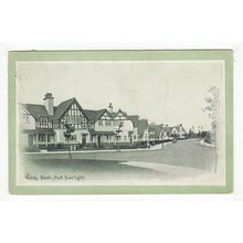 Windy Bank Port Sunlight Postcard 1911 Wirral Cheshire