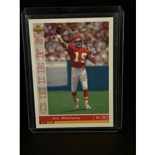 Joe Montana #460 | 1993 Upper Deck Football Trading Card