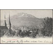 Luzern & Pilatus, 1903 - AK