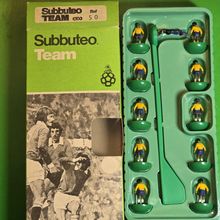 Subbuteo lw team NUMBER 50 BRAZIL COMPLETE SET CORRECT LABEL BOX H/P NEAR MINT