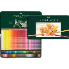Faber-Castell Polychromos Artists' Color Pencils - Tin of 120 Colors - Premium Q