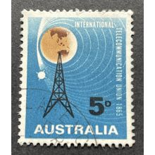 AUSTRALIA 1965 SG 0376 USED #1