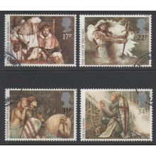 LOT#440 – GB QEII 1985 “ARTHURIAN LEGENDS” STAMP SET FDI, FINE USED