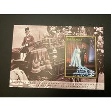 ICOLLECTZONE Bahamas 1214 sheet royalty XF NH