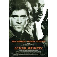 Lethal Weapon- US 1987 small Art Gallery Poster Canvas Print Wall Decoration A0