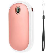 Rechargeable Hand Warmer Electric Hand Heater Portable Reusable Pocket Warmer...