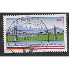 GER 2003 55c (S/A)'100TH ANN OF OBENDORF - LAUFEN BRIDGE' FINE USED(EBID53-656)