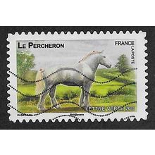 FRA 2013 (58c) 'HORSES - LE PERCHERON' FINE USED(EBID55-691)