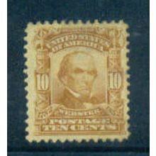 307 10c Daniel Webster Fine MLH C1421
