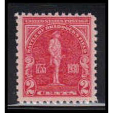 688 2c Battle of Braddock Fine MNH O2661