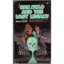 STAR WARS ' Han Solo and The Lost Legacy ' paperback book (1980)