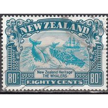 New Zealand 1989 Michel 1074 O Cote (2005) 1.20 Euro Chasse à la baleine