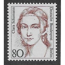 BERLIN - 1986 U/M 80pf 'GERMAN WOMEN' (EBID66-048)