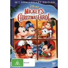 Mickey's Christmas Carol DVD | 30th Anniversary | Region 4