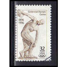 Used 3087 32c Discus Thrower Fine KA5070