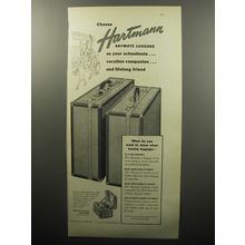 1951 Hartmann Skymate Luggage Ad - Choose Hartmann Skymate Luggage