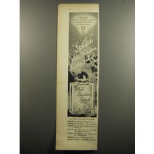 1951 Evyan White Shoulders Splash Body Lotion Advertisement