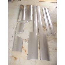 1965 CHRYSLER NEW YORKER 2D HARDTOP LOWER BODY SIDE TRIM OEM FULL SET