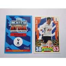 MT59. Heung-Min Son - Tottenham - Match Attax 2017/18 Football Card EF1