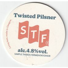 USED KEG CLIP FRONT - SIMPLE THINGS FERMENTATIONS - TWISTED PILSNER