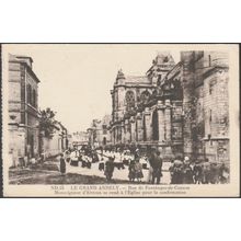 Msgr d'Evreux, Rue de Fontânges-de-Couzon, Le Grand Andely, c.1930s - CAP CPSM