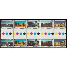 Australia 1979 20c National Parks Gutter Strip of 5 MNH - SG 708-12