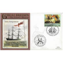 Dominican Republic Great Britain Our Islands History HMS Conqueror FDC