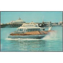 SRN6 Hovercraft at Ryde, Isle of Wight, 1977 - Dean & Co Postcard